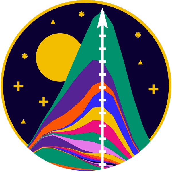 Encharted Media logo, round